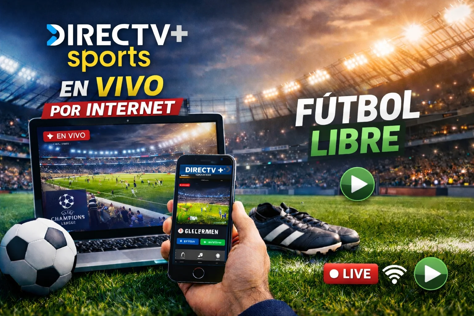 DirecTV Sports + en vivo por internet Fútbol Libre