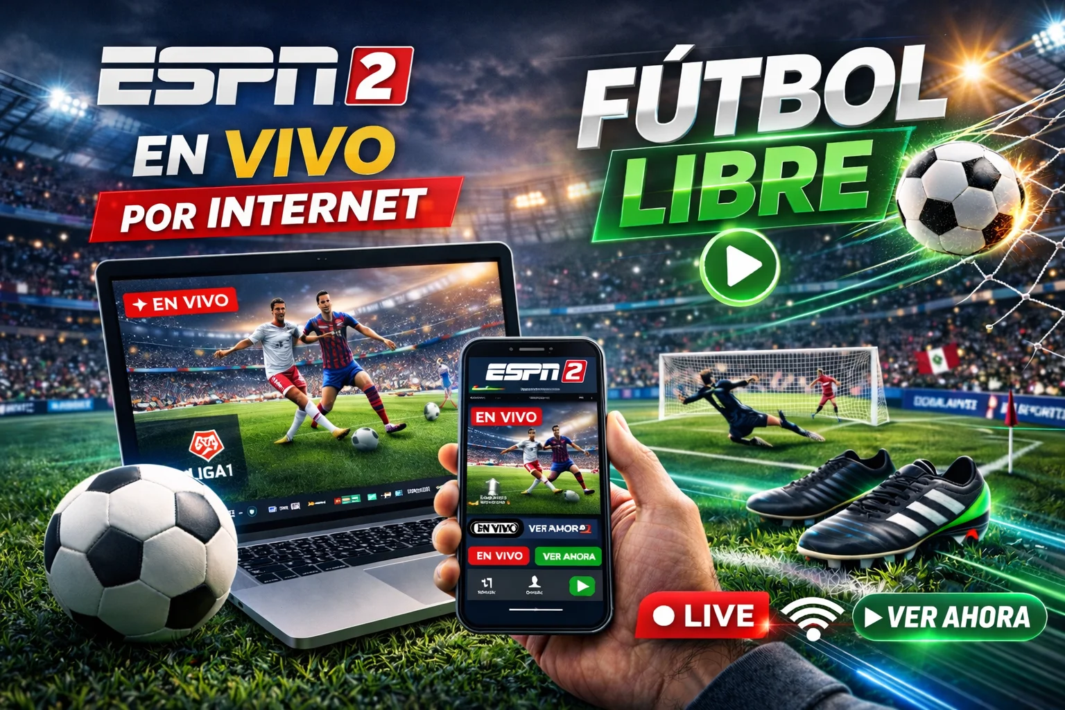 ESPN 2 en vivo por internet | Fútbol Libre