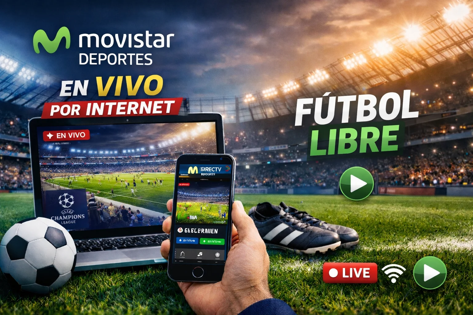 Movistar Deportes en vivo por Internet